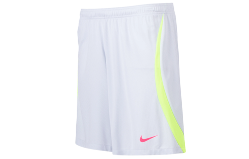 Nike Dri-Fit Strike Soccer Shorts - Light Grey/Volt