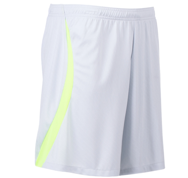 Nike Dri-Fit Strike Soccer Shorts - Light Grey/Volt