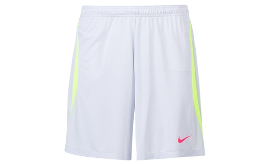 Nike Dri-Fit Strike Soccer Shorts - Light Grey/Volt