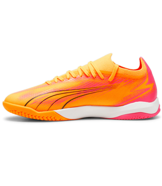 Puma Puma Ultra Match IT Indoor Shoes- Sun Stream/Black/Sunset Glow