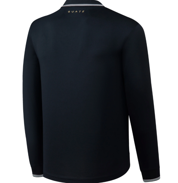 Umbro 2024 Guatemala Long Sleeve Third Jersey - Black/White/Sky Blue