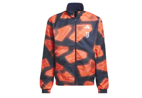 adidas Juventus 2024 - 25 Reversible Anthem Jacket - Nigh Indigo/Flash Orange