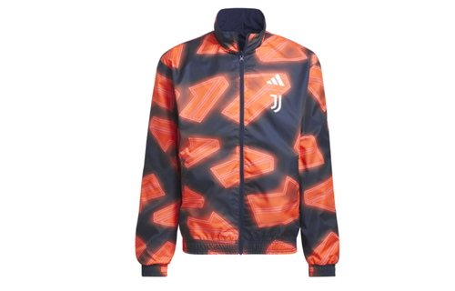 adidas Juventus 2024 - 25 Reversible Anthem Jacket - Nigh Indigo/Flash Orange