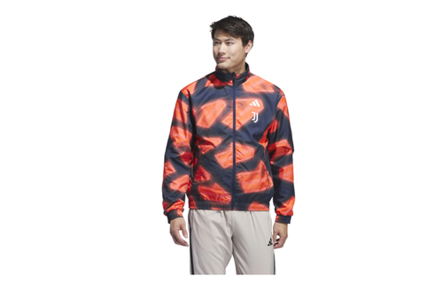 adidas Juventus 2024 - 25 Reversible Anthem Jacket - Nigh Indigo/Flash Orange