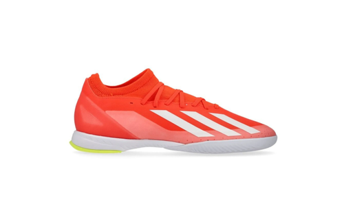 adidas X Crazyfast .3 IN Indoor Shoes - Solar Red/White/Solar Yellow