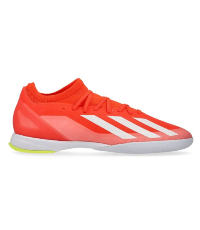 adidas adidas X Crazyfast .3 IN Indoor Shoes - Solar Red/White/Solar Yellow