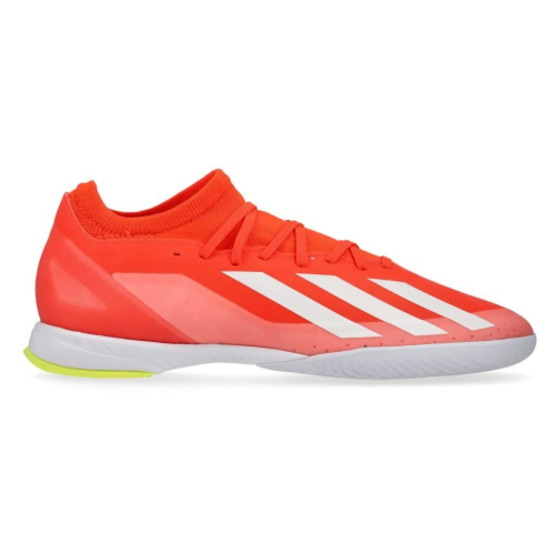 adidas X Crazyfast .3 IN Indoor Shoes - Solar Red/White/Solar Yellow
