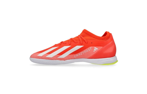 adidas X Crazyfast .3 IN Indoor Shoes - Solar Red/White/Solar Yellow
