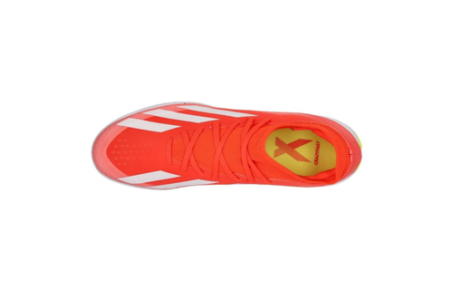 adidas X Crazyfast .3 IN Indoor Shoes - Solar Red/White/Solar Yellow