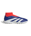 adidas adidas Predator League Laceless TF Turf - Lucid Blue/Cloud White/Solar Red