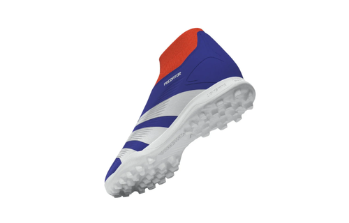 adidas Predator League Laceless TF Turf - Lucid Blue/Cloud White/Solar Red