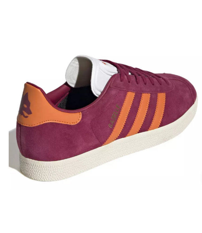adidas adidas Gazelle AS Roma Edition Shoes - Legacy Burgundy/Unity Orange/Cream White
