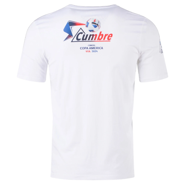 Puma Cumbre Copa America 2024 Official Logo Shirt - White