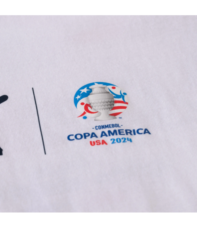 Puma Puma Cumbre Copa America 2024 Official Logo Shirt - White