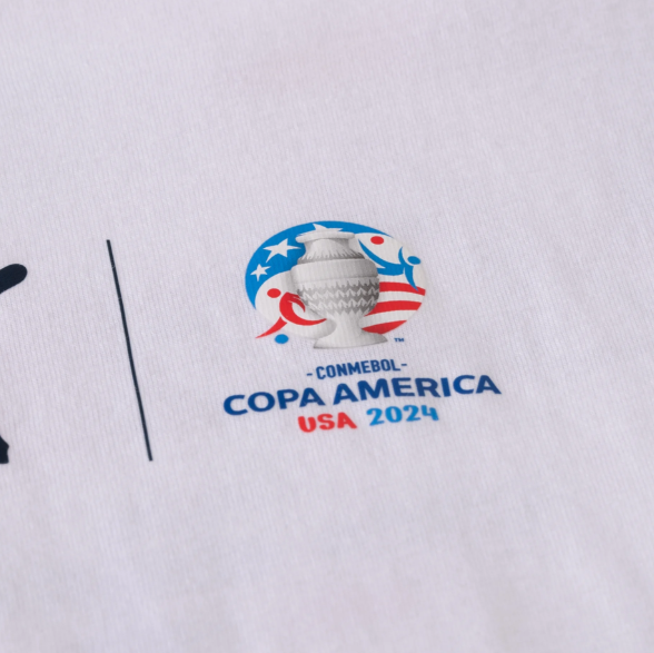 Puma Cumbre Copa America 2024 Official Logo Shirt - White