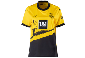 Puma BVB Borussia Dortmund 2023 -24 Womens Home Jersey - Yellow/Black