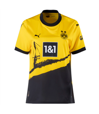 Puma Puma BVB Borussia Dortmund 2023 -24 Womens Home Jersey - Yellow/Black