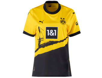 Puma BVB Borussia Dortmund 2023 -24 Womens Home Jersey - Yellow/Black