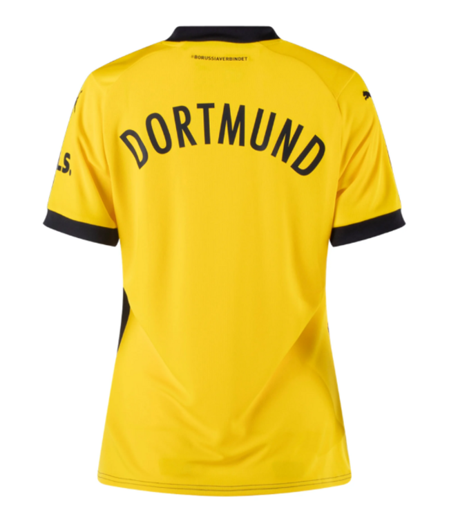Puma Puma BVB Borussia Dortmund 2023 -24 Womens Home Jersey - Yellow/Black