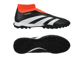 adidas Predator League Laceless TF Turf -Core BlackCloud White/Solar Red