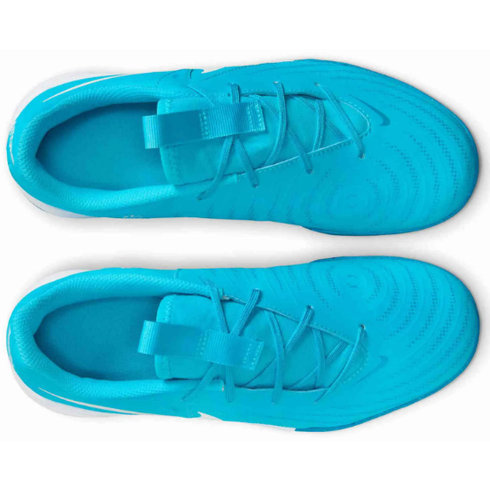 Nike Jr Phantom GX2 Academy TF Turf Shoes - Blue Fury/White