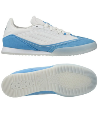 adidas adidas Messi F50 Freestyle 24 Triunfo Dorado IN Indoor -  Cloud White/Gold Metallic/Blue Burst