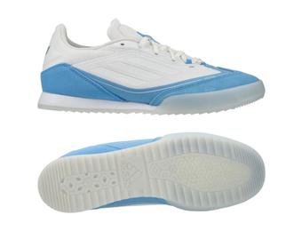 adidas Messi F50 Freestyle 24 Triunfo Dorado IN Indoor -  Cloud White/Gold Metallic/Blue Burst