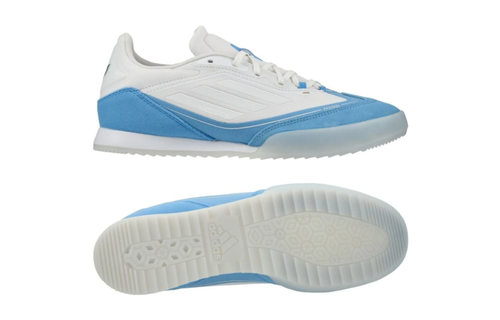 adidas Messi F50 Freestyle 24 Triunfo Dorado IN Indoor -  Cloud White/Gold Metallic/Blue Burst