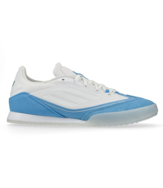 adidas adidas Messi F50 Freestyle 24 Triunfo Dorado IN Indoor -  Cloud White/Gold Metallic/Blue Burst