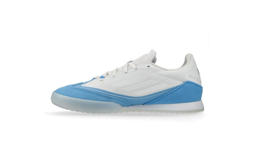 adidas Messi F50 Freestyle 24 Triunfo Dorado IN Indoor -  Cloud White/Gold Metallic/Blue Burst