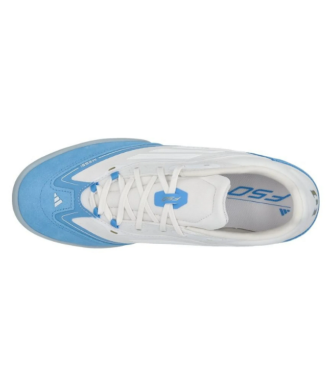 adidas adidas Messi F50 Freestyle 24 Triunfo Dorado IN Indoor -  Cloud White/Gold Metallic/Blue Burst