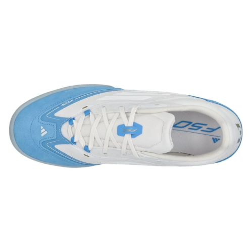 adidas Messi F50 Freestyle 24 Triunfo Dorado IN Indoor -  Cloud White/Gold Metallic/Blue Burst