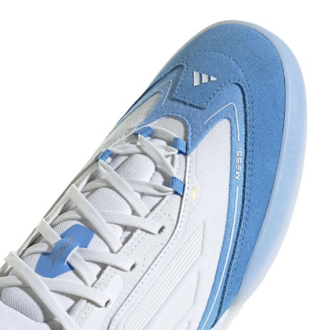 adidas Messi F50 Freestyle 24 Triunfo Dorado IN Indoor -  Cloud White/Gold Metallic/Blue Burst