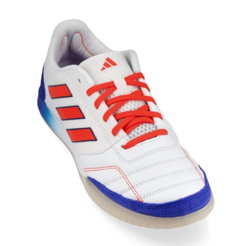 adidas Top Sala 2 Competition Indoor Shoes - White/Solar Red/Lucid Blue