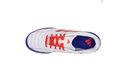 adidas Top Sala 2 Competition Indoor Shoes - White/Solar Red/Lucid Blue