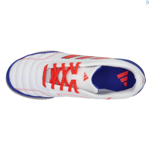adidas Top Sala 2 Competition Indoor Shoes - White/Solar Red/Lucid Blue