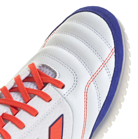 adidas Top Sala 2 Competition Indoor Shoes - White/Solar Red/Lucid Blue