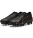 Puma Puma Jr Ultra Match LL Laceless Eclipse Pack FG/AG - Black/Copper Rose