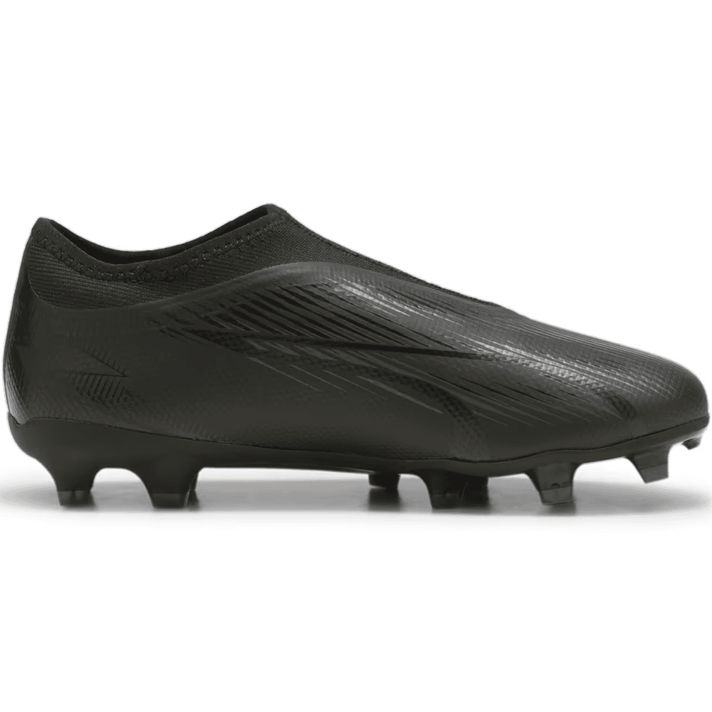 Puma Jr Ultra Match LL Laceless Eclipse Pack FG/AG - Black/Copper Rose