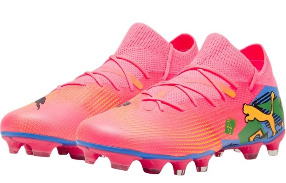 Puma Future 7 x Neymar NJR Match FG/AG Copa America- Sunset Glow/Sun Stream/Bluemazing