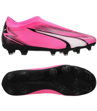 Puma Puma Ultra Match LL Laceless FG/AG - Poison Pink/White/Black