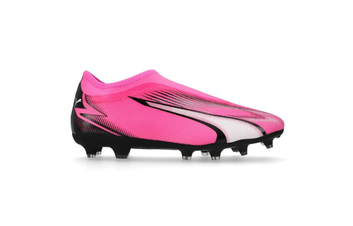 Puma Ultra Match LL Laceless FG/AG - Poison Pink/White/Black