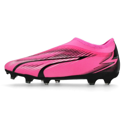 Puma Ultra Match LL Laceless FG/AG - Poison Pink/White/Black