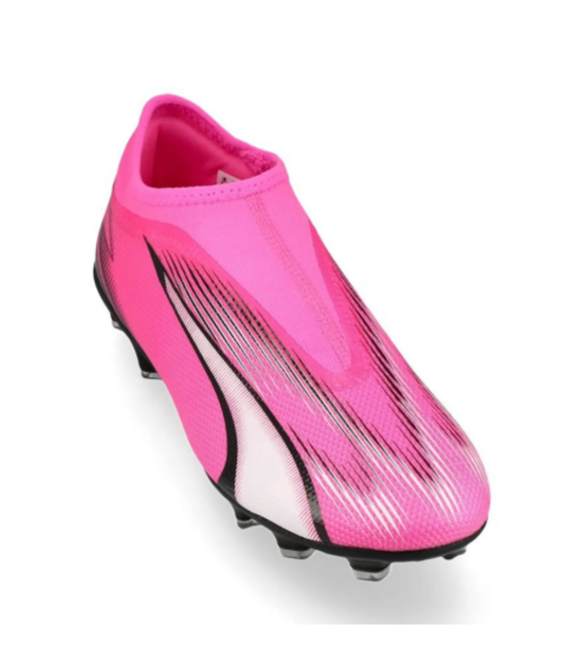Puma Puma Ultra Match LL Laceless FG/AG - Poison Pink/White/Black