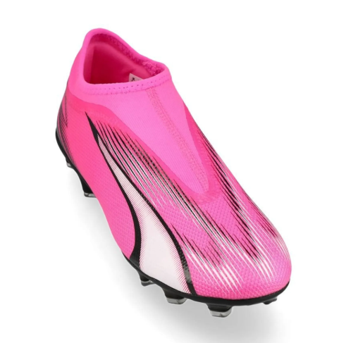 Puma Ultra Match LL Laceless FG/AG - Poison Pink/White/Black