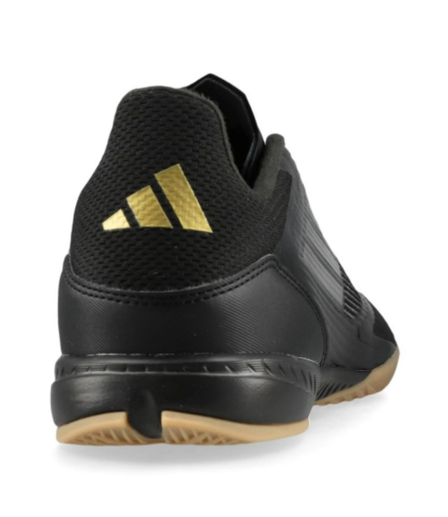 adidas adidas F50 League IN Indoor Soccer Shoes - Core Black/Iron Metallic/Gold