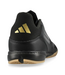 adidas adidas F50 League IN Indoor Soccer Shoes - Core Black/Iron Metallic/Gold