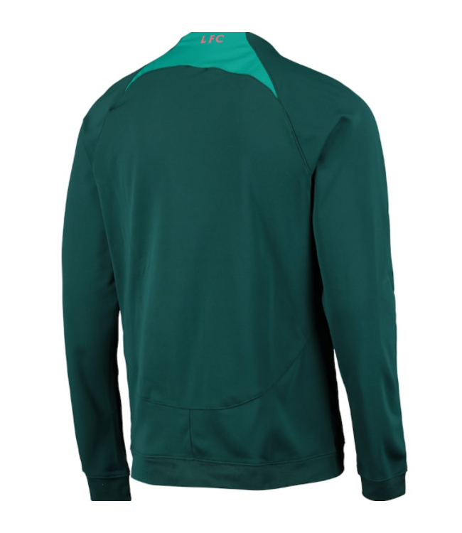 Nike Nike 2022-2023 Liverpool Academy Pro Anthem Jacket - Dark Atomic Teal/Siren Red