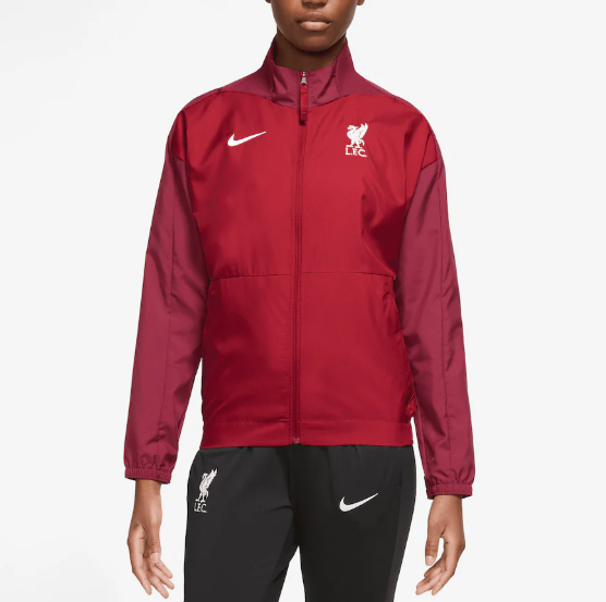 Nike Womens Liverpool 2024 Raglan Anthem Jacket - Tough Red