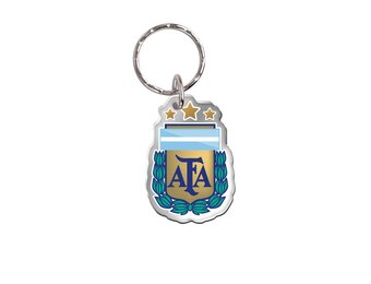 Wincraft Argentina  Premium Acrylic Key Ring Freeform